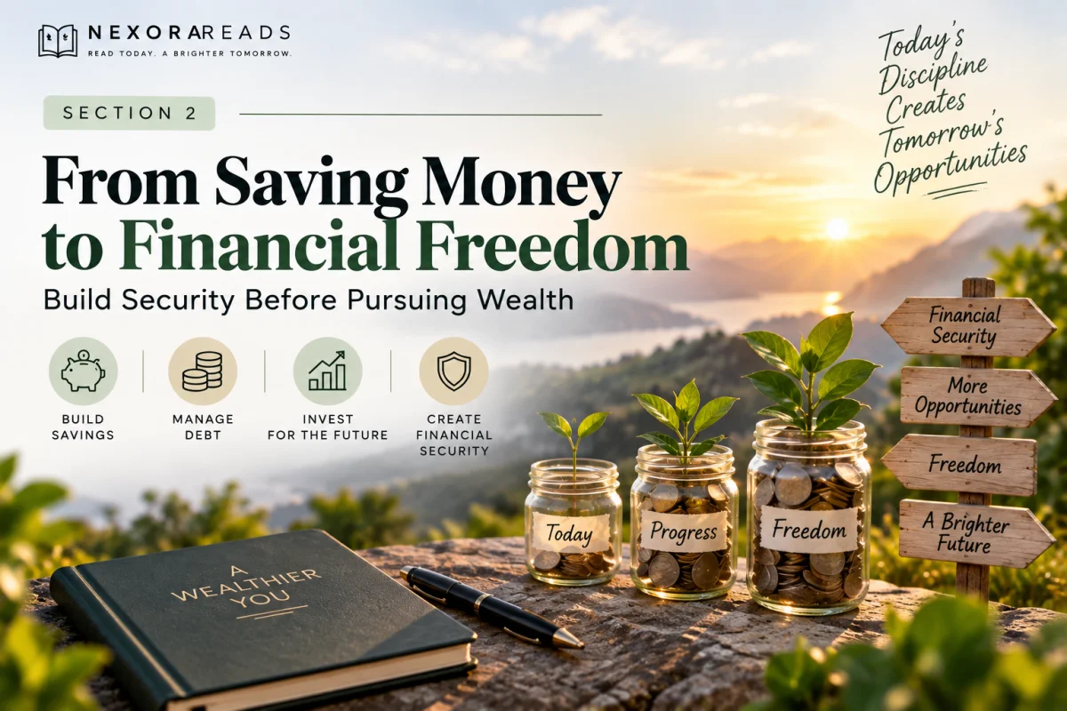 From Saving Money to Financial Freedom: Build Security Before Pursuing Wealth