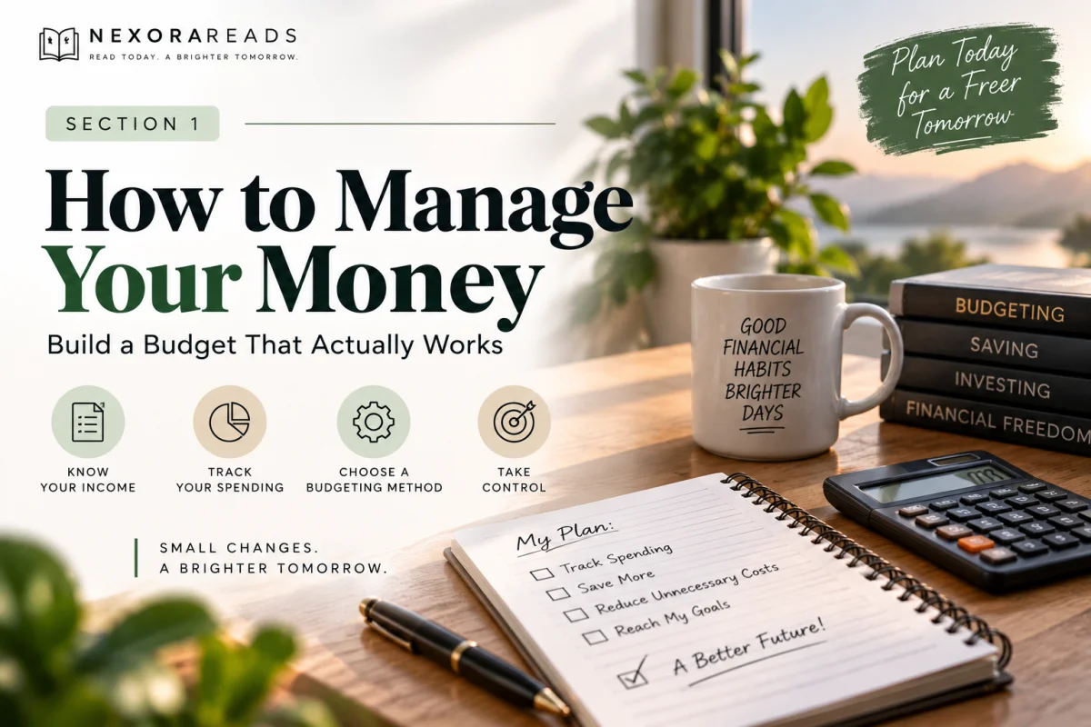 How to Manage Your Money: Build a Budget That Actually Works